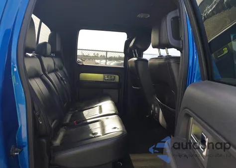 2013 Ford F-150 Fx4 из США, поврежденный, VIN 1FTFW1ET9DKE64626